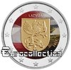 2 euro Lettonie 2017 Latgale couleur 3