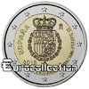 2 euro Espagne 2018 Anniversaire du Roi Felipe VI