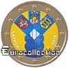 2 euro Lettonie 2018 Indépendance des Pays baltes couleur 1