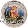 2 euro Espagne 2018 Roi Felipe VI couleur 2