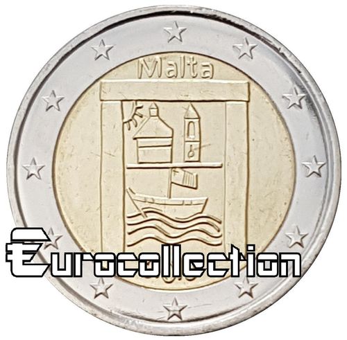 2 euro Malte 2018 Patrimoine Culturel