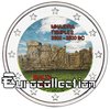 2 euro Malte 2018 Temple de Mnajdra couleur 1