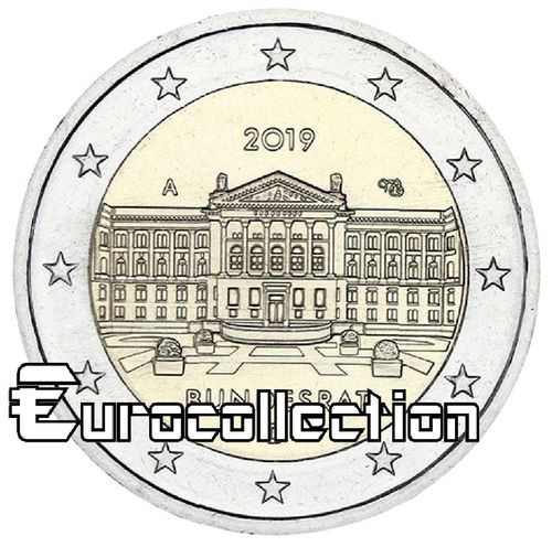 2 euro Allemagne 2019 Anniversaire du Bundesrat