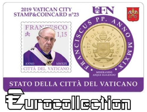 Coincard  Vatican 2019 Pape François 23
