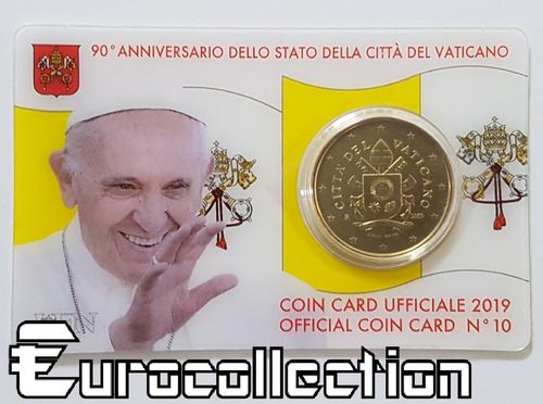 Coincard  Vatican 2019 Pape François 10