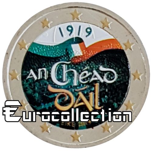 2 euro Irlande 2019 Assemblée Daliy Eirea couleur 1
