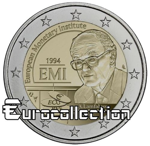 2 euro Belgique 2019 Institut monétaire européen