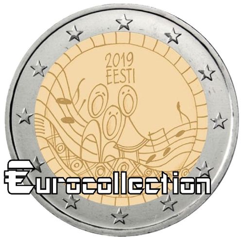 2 euro Estonie 2019 Festival de la Chanson