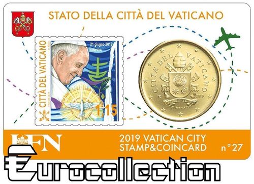 Coincard  Vatican 2019 Pape François 27