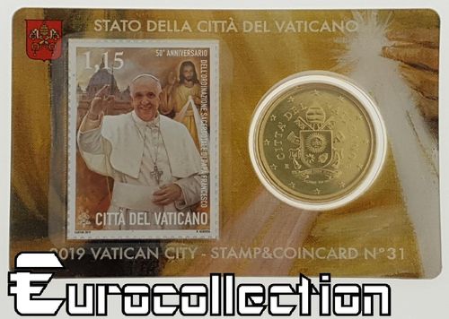 Coincard  Vatican 2019 Pape François 31