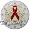 2 euro France 2014 Lutte contre le SIDA BE couleur