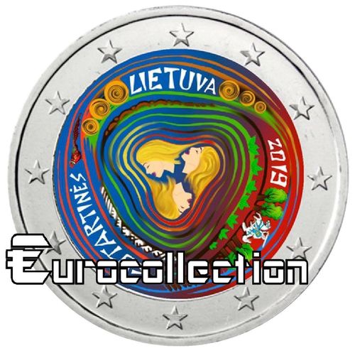 2 euro Lituanie 2019 Les Surtatinés couleur 5