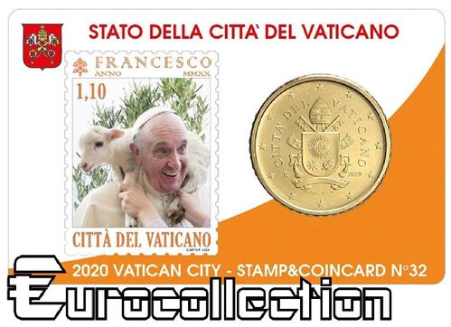 Coincard  Vatican 2020 Pape François 32