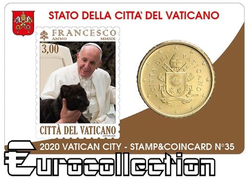 Coincard  Vatican 2020 Pape François 35