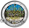 2 euro Estonie 2020 Traité de paix de Tartu couleur 4