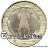 1 euro Allemagne - Aigle Héraldique