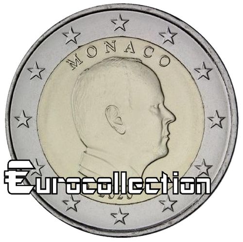 2 euro Monaco 2020 Albert II
