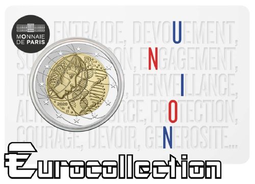 2 euro France 2020 Recherche Médicale - Union