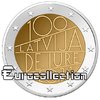2 euro Lettonie 2021 Reconnaissance de jure