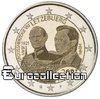 2 euro Luxembourg 2021 Naissance Grand Duc Jean version Hologramme