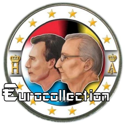 2 euro Belgique 2005 Union économique couleur 4