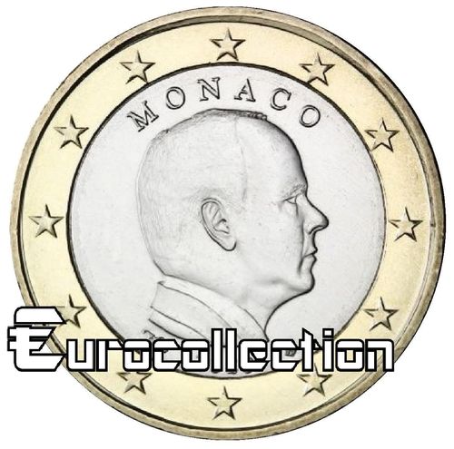 1 euro Monaco 2021 Albert  II