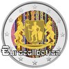 2 euro Lituanie 2021 Région Dzukija couleur 1