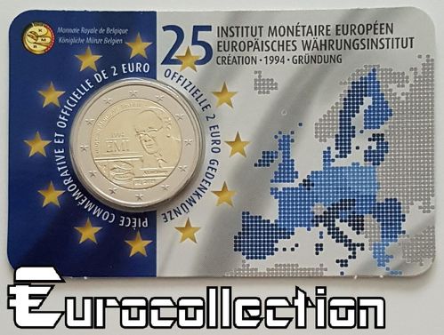 Coincard 2 euro Belgique 2019 I.M.E - Type 1