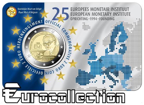 Coincard 2 euro Belgique 2019 I.M.E - Type 2