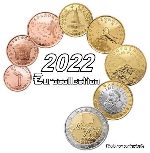 Serie euro Slovenie 2022