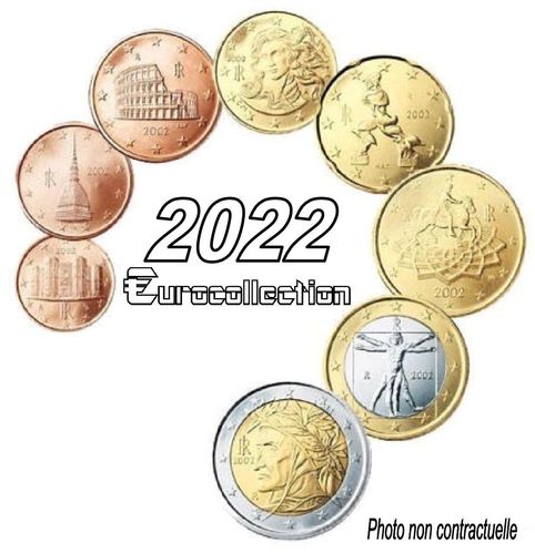 Serie euro Italie 2022