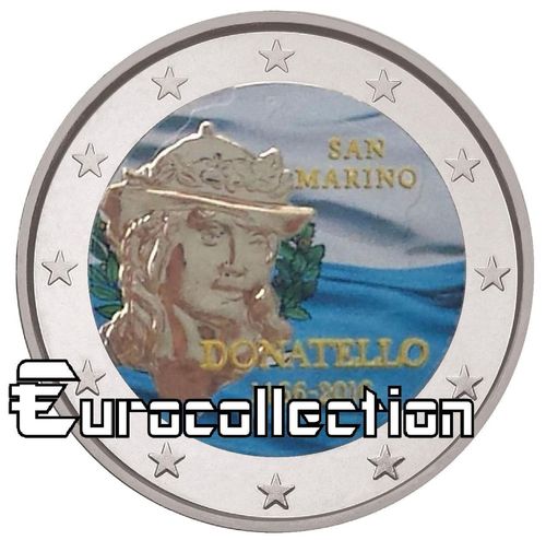 2 euro Saint Marin 2016 Donatello couleur 2