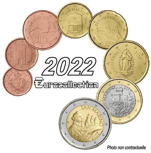Serie euro Saint Marin 2022