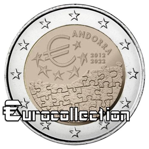 2 euro Andorre 2022 Accord monétaire
