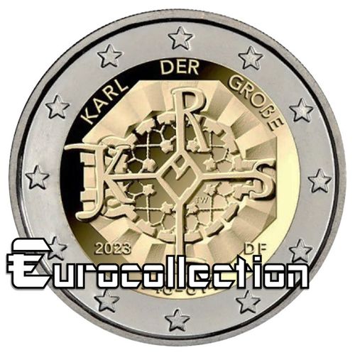 2 euro Allemagne 2023 Charlemagne