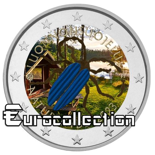 2 euro Finlande 2023 Protection de la nature couleur 1