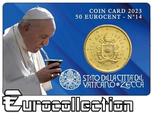 Coincard  Vatican 2023 Pape François N° 14